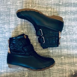 Quilted Sperry Duck Boot